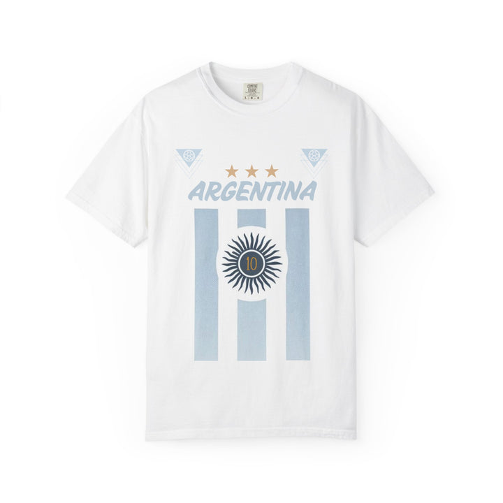 Argentina Legend XI Football T-Shirt |  All-Time Starting Lineup Tee | Argentina  Football Fan Gift | Albiceleste Shirt |  Gift
